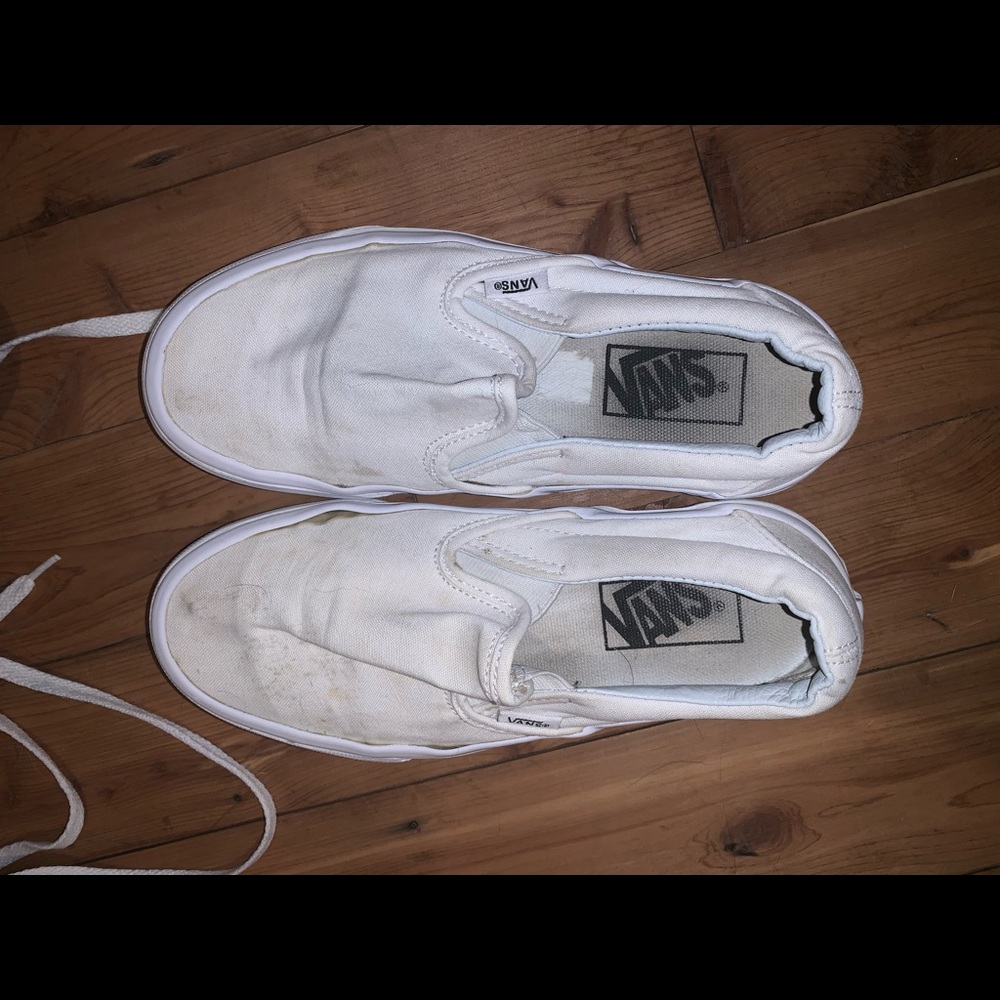 White womens vans